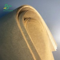 Single Side PE Film Brown Kraft Paper Food Grade Material For Takeaway Packaging